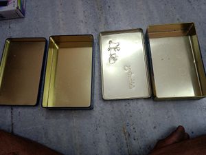 Empty 2 Tin Box
