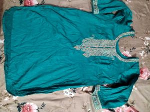Short  Kurti  with Embroidery