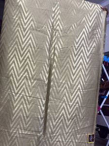 Elegant Golden Chevron fabric