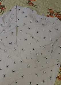 Butterfly Print Kurta with sequence