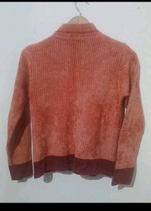 Floral Zip-Up sweater
