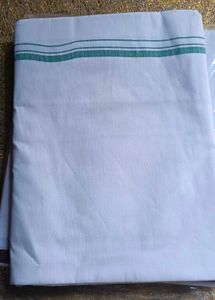 2  Pieces  Khadi Cow Brand Dhoti /