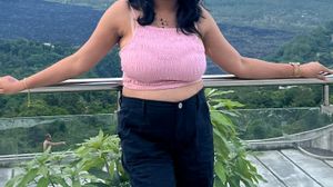 Pink Smocked Crop Top.. hello summer