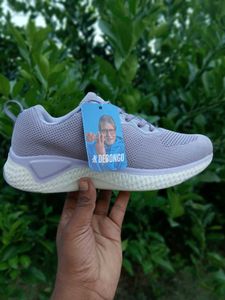 Debongo Lavender Mesh Sneakers