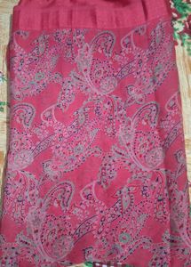 Beautiful Pink Printed Saree