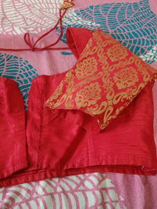 red blouse