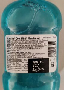 Combo - Nivea Deodorant Rollon Listerine Mouthwash