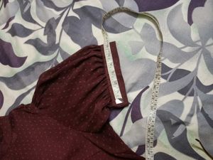 Sheer Puff Sleeve Top