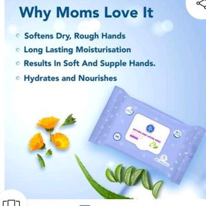 The Moms Co. Natural Baby Water Wipes (72 Wipe