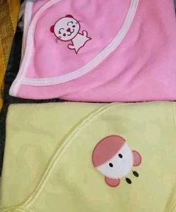 Adorable Hooded Baby Towels - Set of 2