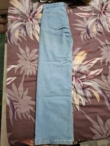 Light Wash Wide Leg Jeans