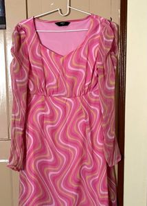 cute pastel pink dress