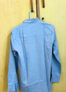 Men's Light Blue Casual Shirt