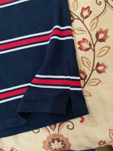 Men's Striped Polo Shirt Slim Fit