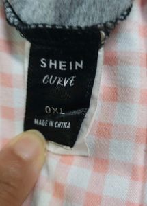 SHEIN Curve 0XL Colorblock Shorts