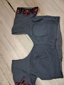 Worked Saree