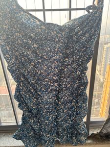 Floral Print Mini Dress
