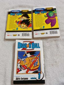DRAGON Ball 1 2 3 Books