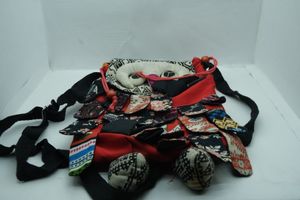 colourful owl sling bag