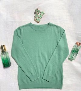 Green Knit Sweater