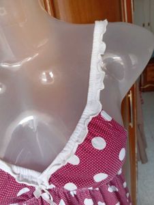Cute Polka Dot Nightdress