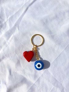 SALE PRICE! Love & Protection EVIL EYE Keychain