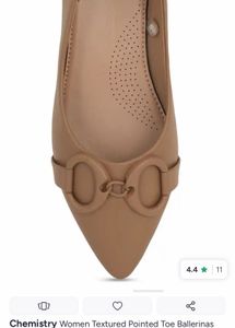 Elegant Taupe Pointed Toe Flats