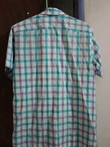 Men's Checked Short Sleeve Shirt