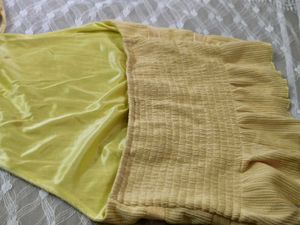 Yellow Halter Neck Peplum Top
