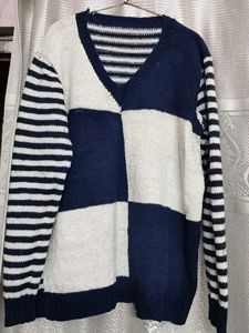 Stylish Color Block Sweater