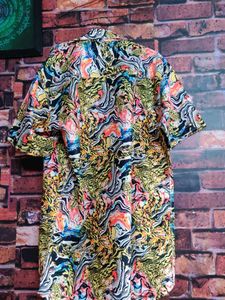 Tryman Abstract Print Shirt