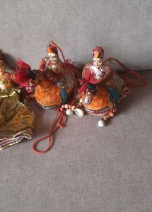 Rajasthani folk puppets show pieces