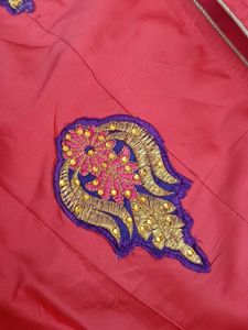 embroidery gown set