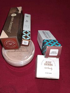 Just Herbs &amp; Color Chemistry Makeup Lot