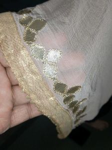 Beautiful Peach Dupatta with Embellishmentsof 1