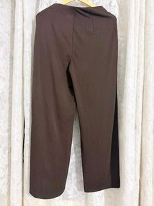 H&amp;M Brown Wide Leg Pants