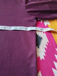 Stylish Burgundy Semi-Winter T-Shirt