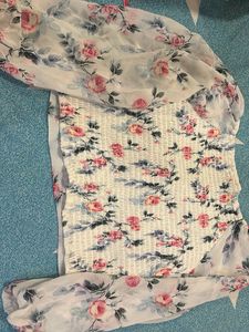 Floral Print Shein Top
