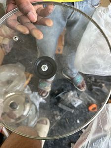 F Smartbuy Unused With Lid N Handle Kadhai