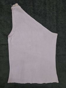 one sleeve beaded top