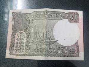 Old Indian 1Rupees Note