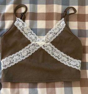 Shein Lace Trim Cami Top