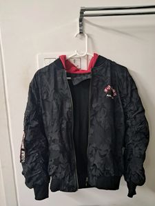 Red And Black Jacket