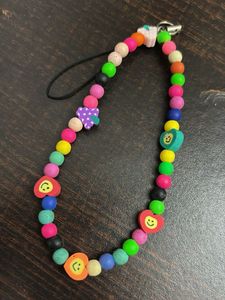 Smiley Colourful Phone Charm