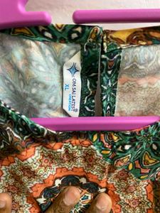 A Multicolour Top, With Full Sleeves
