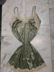 Lace Trimmed Camisole Slip