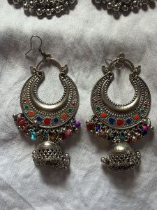Dangling Jhumka Earrings