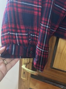 Shirt Style Open Shrug Type Top