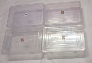 Premium Large Plastic Storage 4 Box Combo