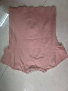 Pink Embellished Neck T-Shirt